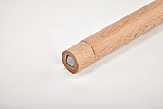 Wooden torch with COB light