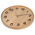 Wooden wall clock
