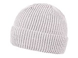 Wrap winter hat, beige melange