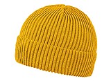 Wrap winter hat, mustard