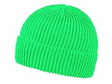 Wrap winter hat, neon green