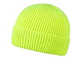 Wrap winter hat, neon yellow