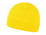 Wrap winter hat, yellow