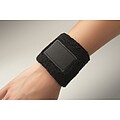 Wristband in polycotton, black