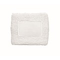 Wristband in polycotton, white