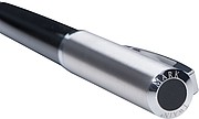 Writing set with ball pen and rollerball pen