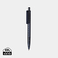 X3 GRS recycled PC plastic pen frosted, navy
