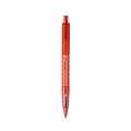X3 GRS recycled PC plastic pen frosted, red