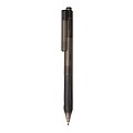 X9 frosted pen with silicone grip, black