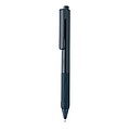 X9 solid pen with silicone grip, navy