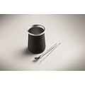 Yerba mate tea cup, black