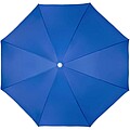 Zenith beach umbrella, blue