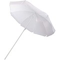 Zenith beach umbrella, white