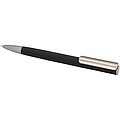 Ziguur recycled aluminium ballpoint pen, solid black