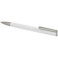 Ziguur recycled aluminium ballpoint pen, white