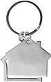 Zinc alloy house keychain