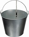 Zinc bucket with bottle opener