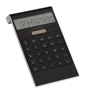 10-digit calculator "Dotty Matrix",colour black