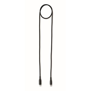 100W charging cable type-C, black