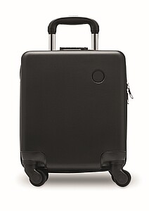 14 inch underseat luggage trolley with 4 wheels in ABS