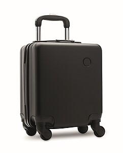 14 inch underseat luggage trolley with 4 wheels in ABS