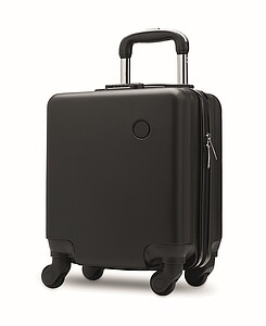 14 inch underseat luggage trolley with 4 wheels in ABS