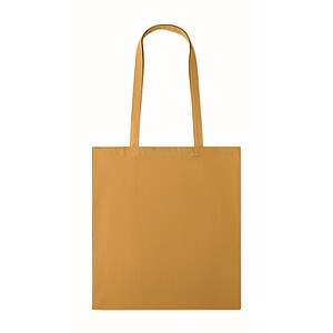 140gr/m2 cotton shopping bag, ochre