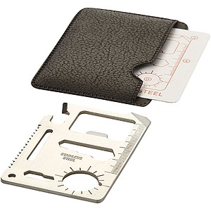 15 in 1 toolcard silver/black