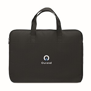 15 inch laptop bag in 300D RPET polyester