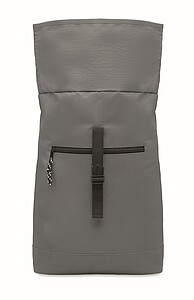 15 inch rolltop laptop backpack in 600D polyester