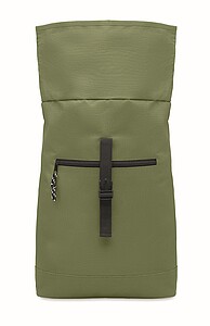 15 inch rolltop laptop backpack in 600D polyester