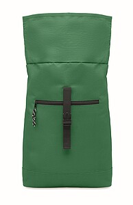 15 inch rolltop laptop backpack in 600D polyester