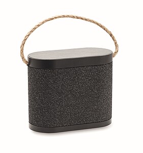 15W wireless charger speaker, black