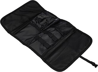 1680D polyester roll-up bag Johnny, black