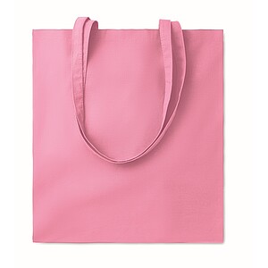180gr/m2 cotton shopping bag, baby pink