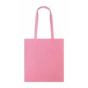 180gr/m2 cotton shopping bag, baby pink