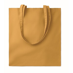 180gr/m2 cotton shopping bag, ochre