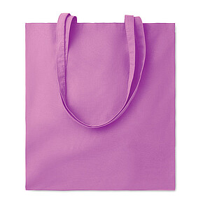 180gr/m2 cotton shopping bag, violet