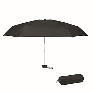 19 inch foldable umbrella, black