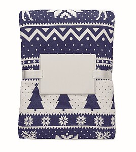 190 gr/m2 RPET coral fleece blanket