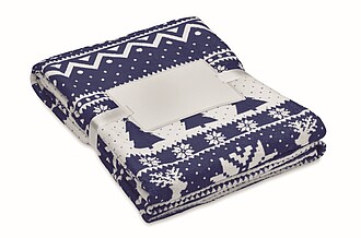 190 gr/m2 RPET coral fleece blanket