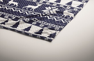 190 gr/m2 RPET coral fleece blanket