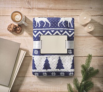 190 gr/m2 RPET coral fleece blanket