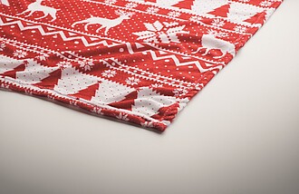 190 gr/m2 RPET coral fleece blanket