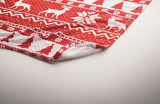 190 gr/m2 RPET coral fleece blanket