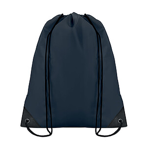 190T Polyester drawstring bag, french navy