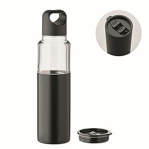 2 in 1 bottle 610ml, black