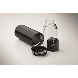 2 in 1 bottle 610ml, black