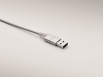 2 in 1 long charging cable