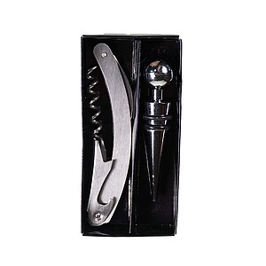 2 piece wine bottle opener set 